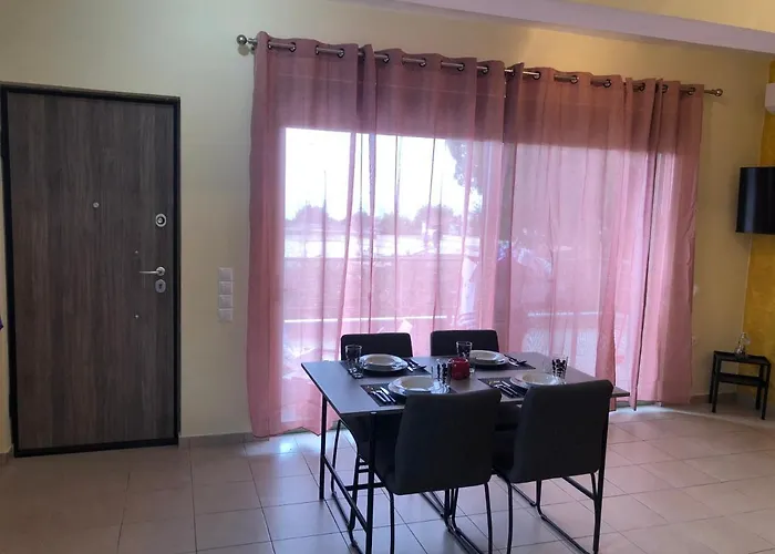 Kakovatos - Luxury Sea View “theodora” 54m2. Apartman Kakóvatosz